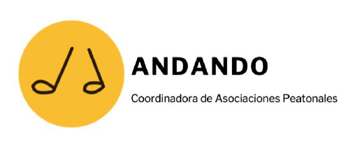 Logotipo de Andando. Coordinadora de Asociaciones Peatonales
